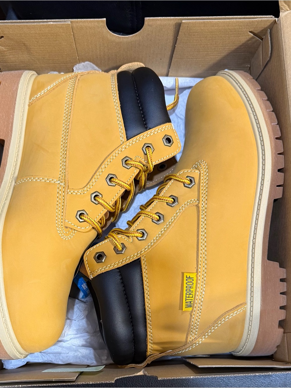Brahma “Hubert” Waterproof Work Boots Men’s US Size 9 New in Box